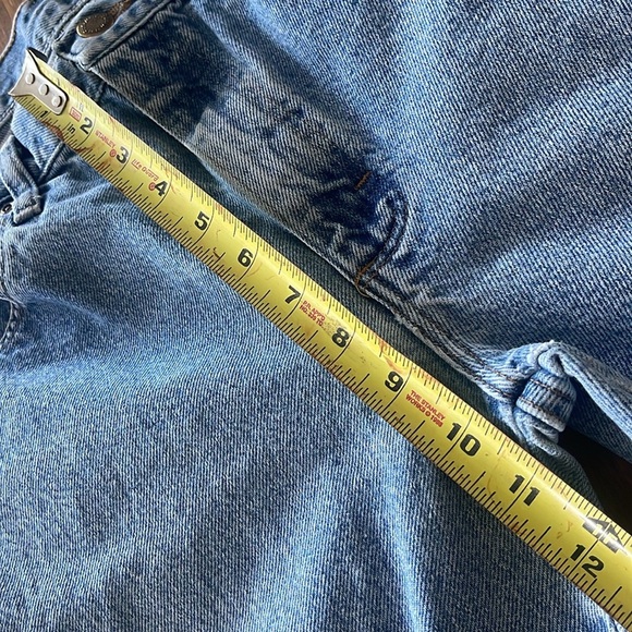 WRANGLER MENS BLUE DENIM JEANS sz 30 x 27 (read description) - Picture 10 of 15